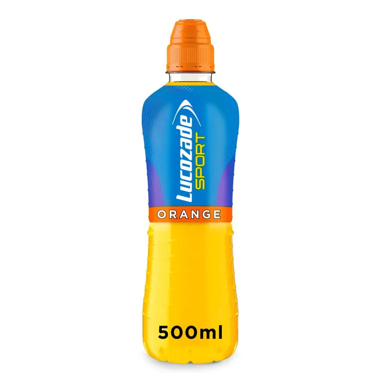 12 x Lucozade Sport Drink Orange 500Ml