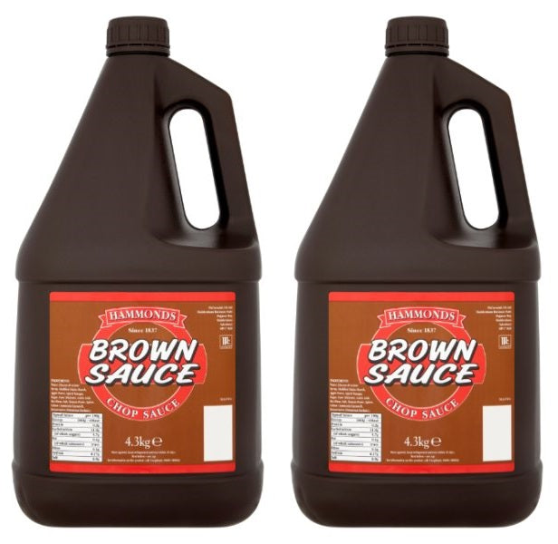 2 x Hammonds Brown Chop Sauce 4.3Kg