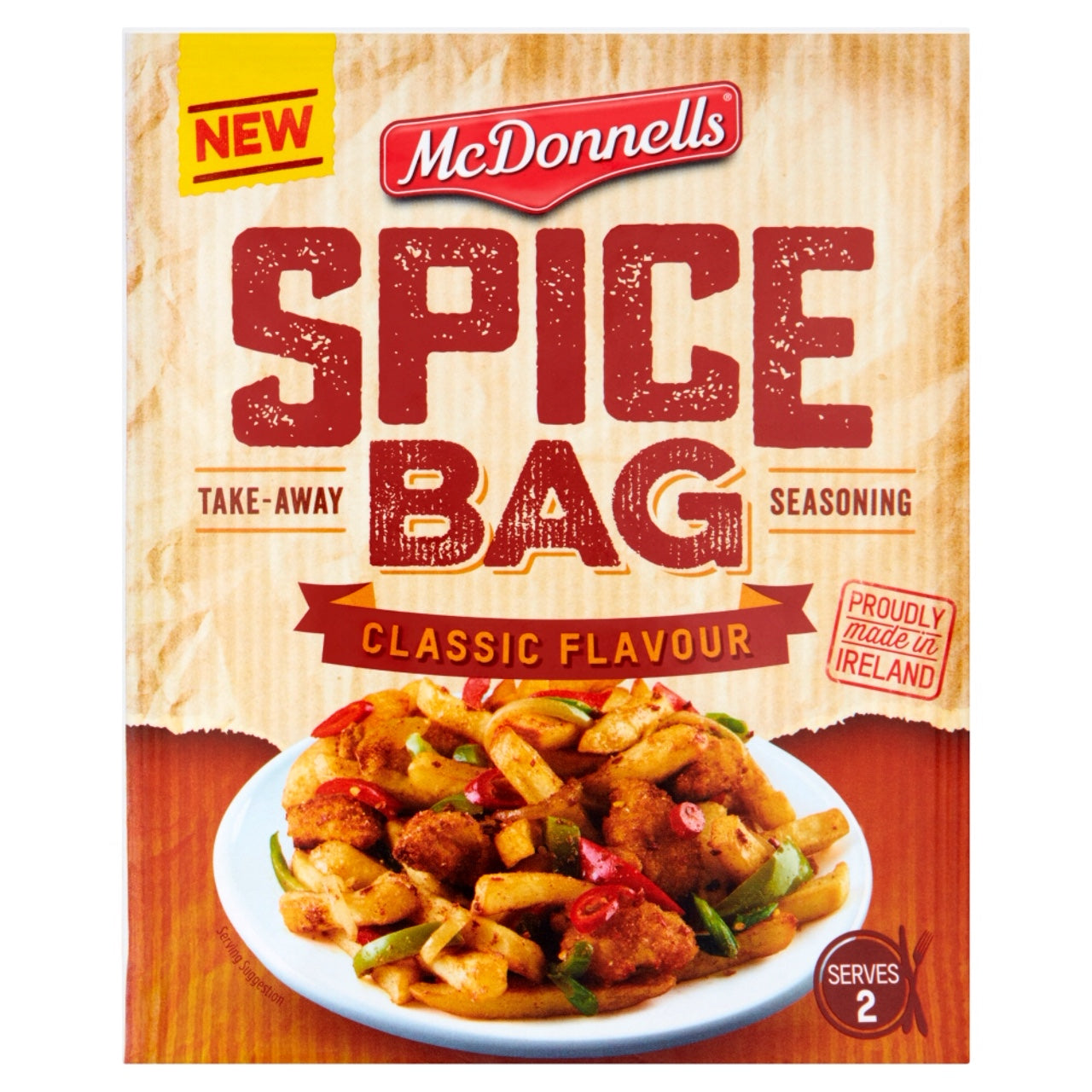 6 x Mcdonnells Spice Bag Original 40G