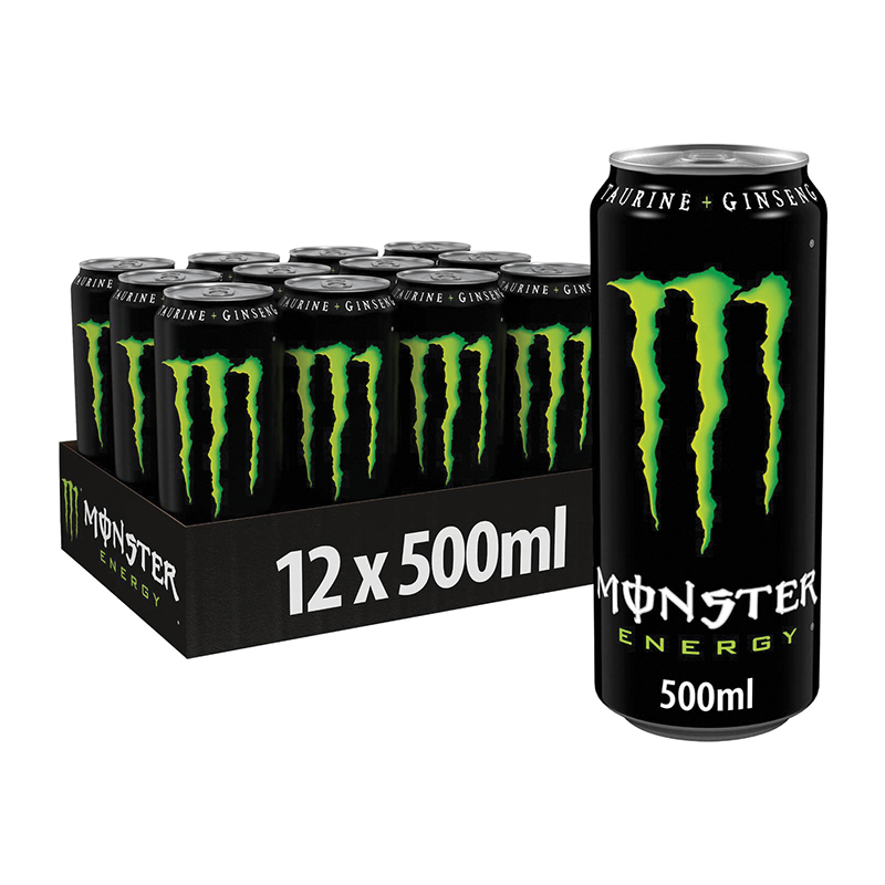 12 x Monster Energy Original 500Ml