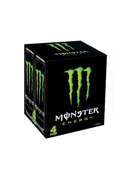 4 x Monster Energy Original 500Ml