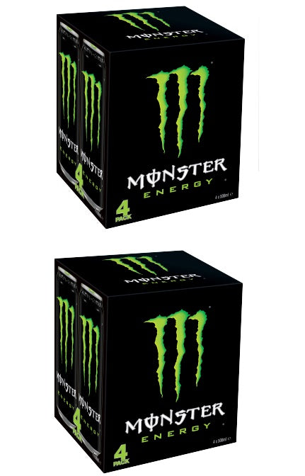 8 x Monster Energy Original 500Ml