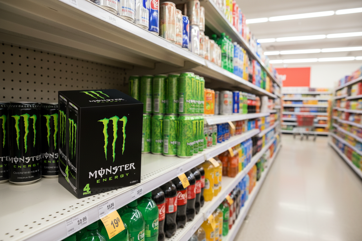 8 x Monster Energy Original 500Ml