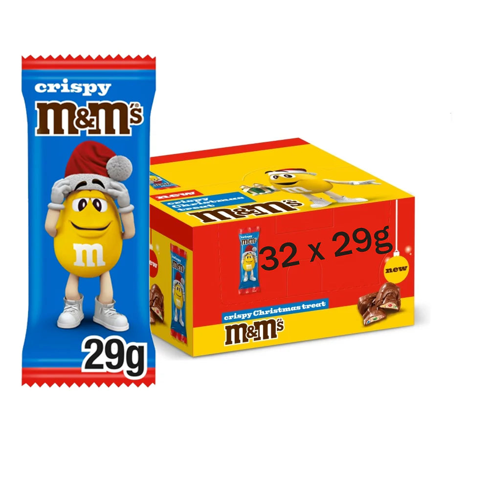 32 x M&m's Crispy Santa - 29GM