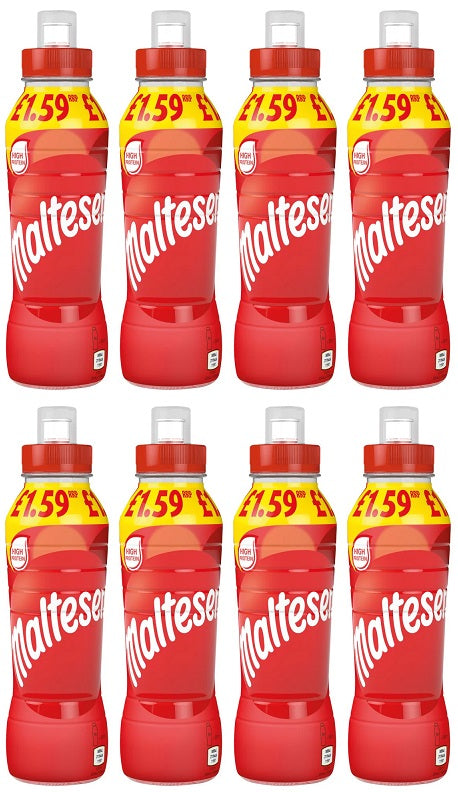 8 x Maltesers Chocolate Milk Shake Drink - 350ML