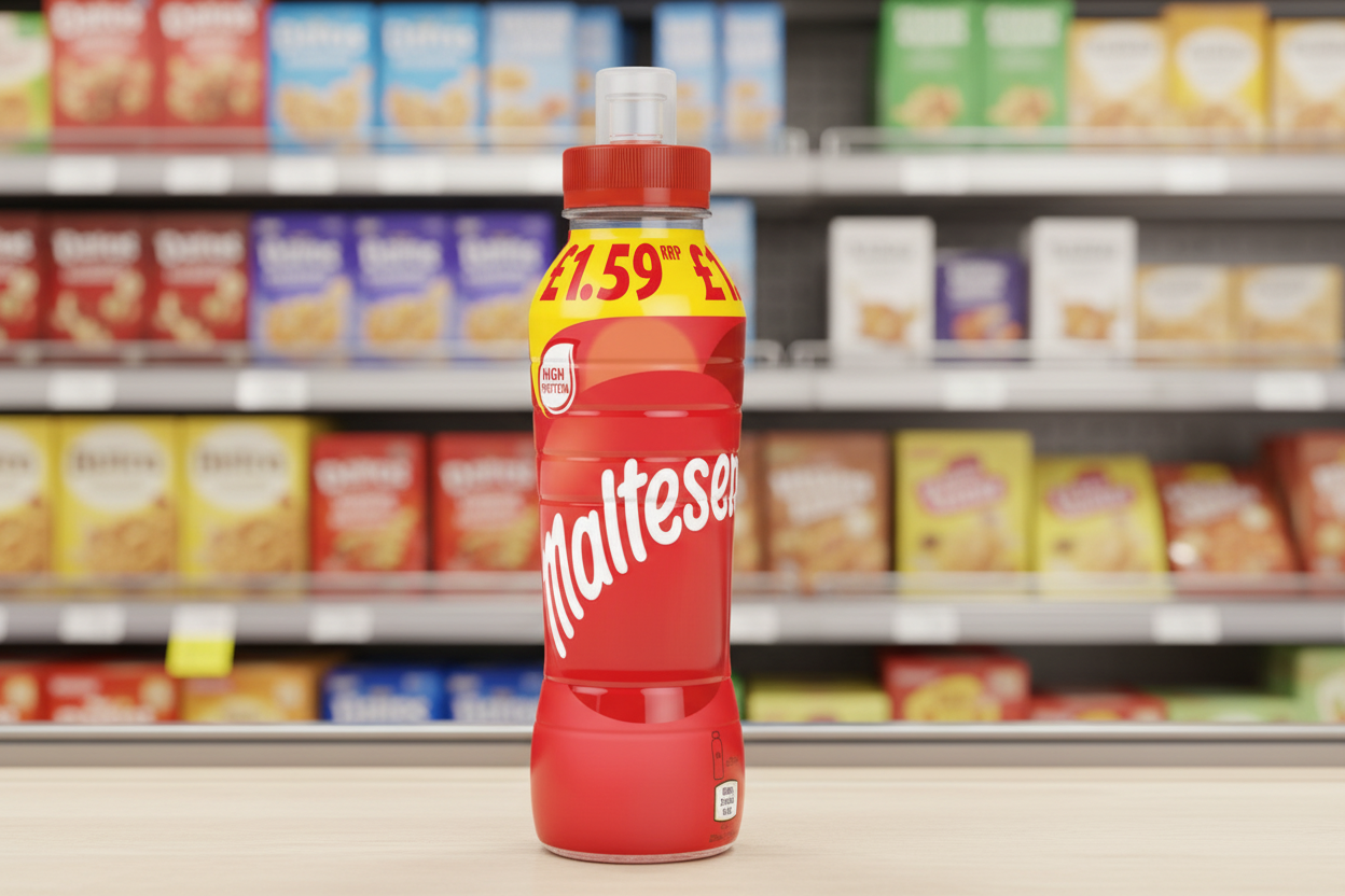 8 x Maltesers Chocolate Milk Shake Drink - 350ML