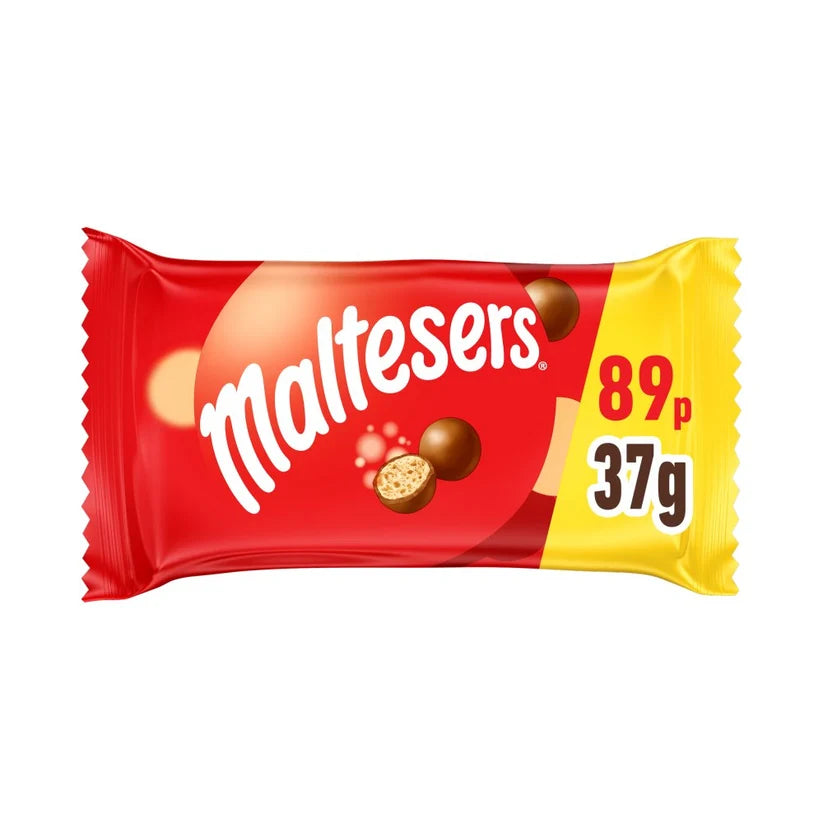 40 X Maltesers Chocolate Bag - 37Gm