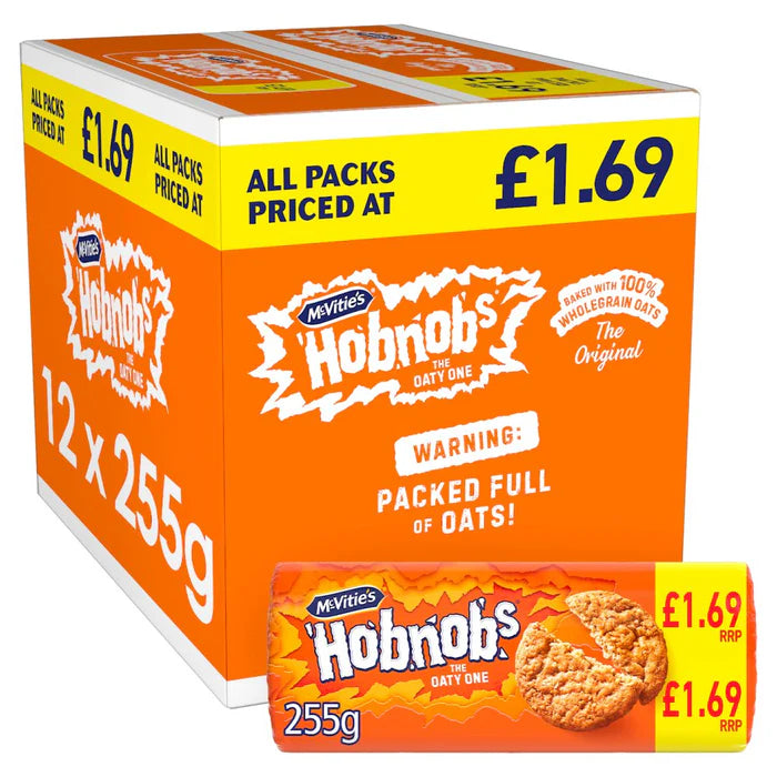 12 x Hobnobs 12x255g -