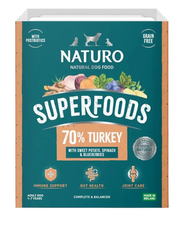 7 X Naturo Superfoods Turkey - 395Gm