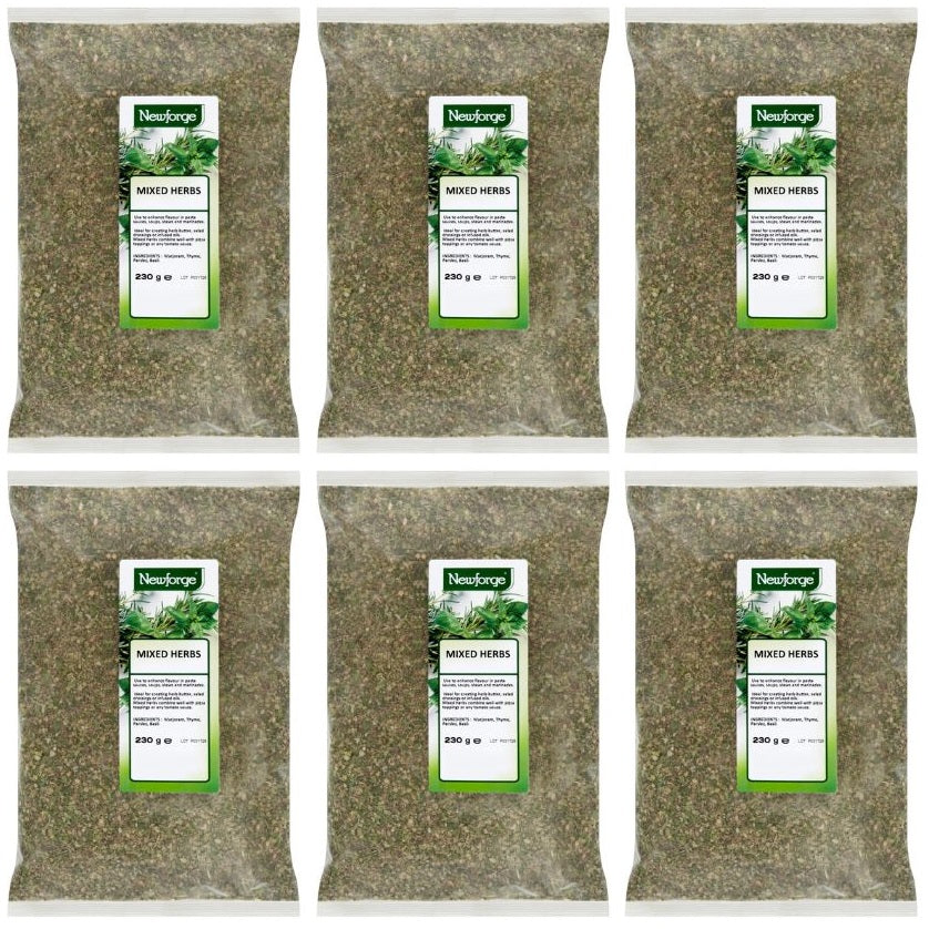 6 x Newforge Mixed Herbs 230G