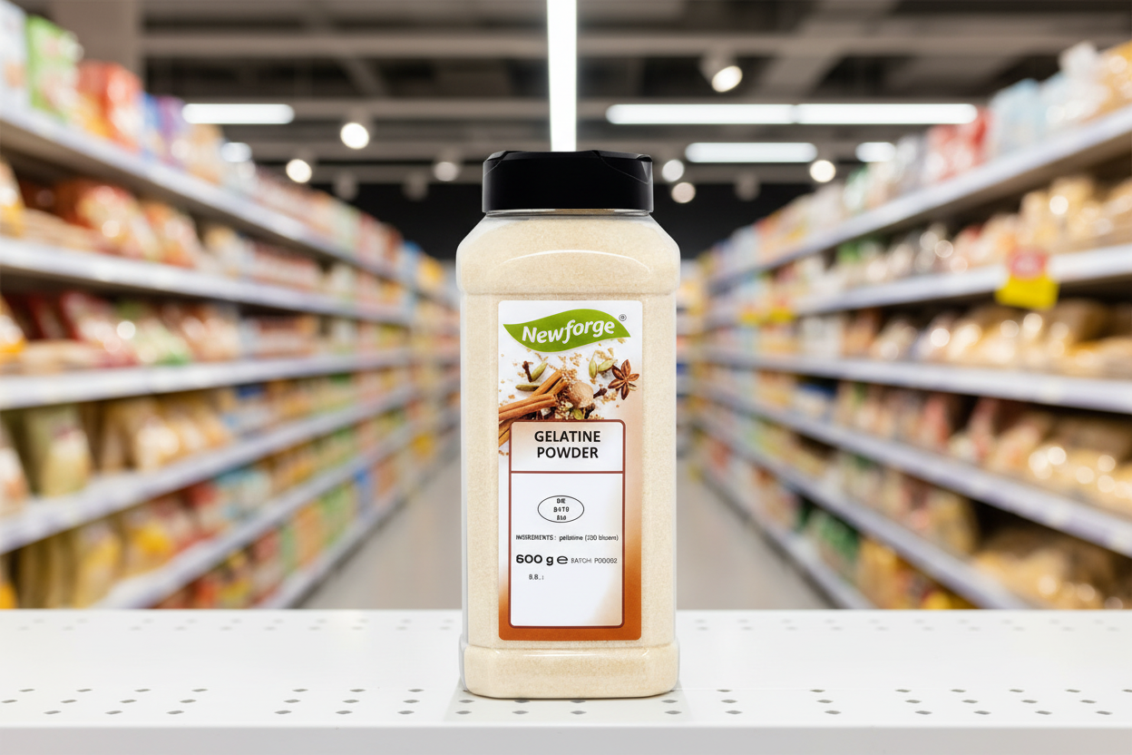 6 x Newforge Gelatine Powder 600G