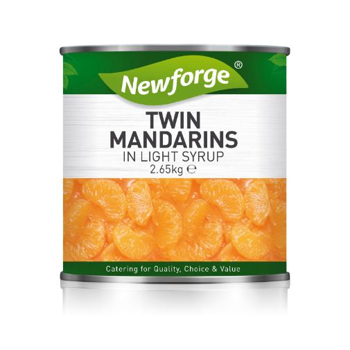 Newforge Twin Mandarins In Light Syrup 2.65Kg