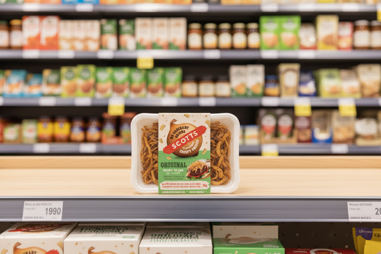 8 x Scotts Flavoured Crispy Onions Original 200G