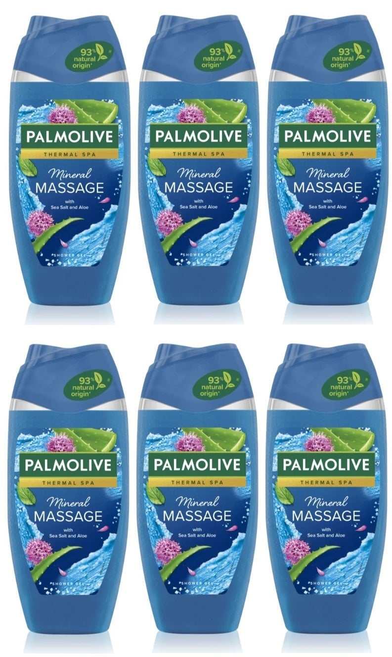 6 x Palmolive Mineral Massage 250g