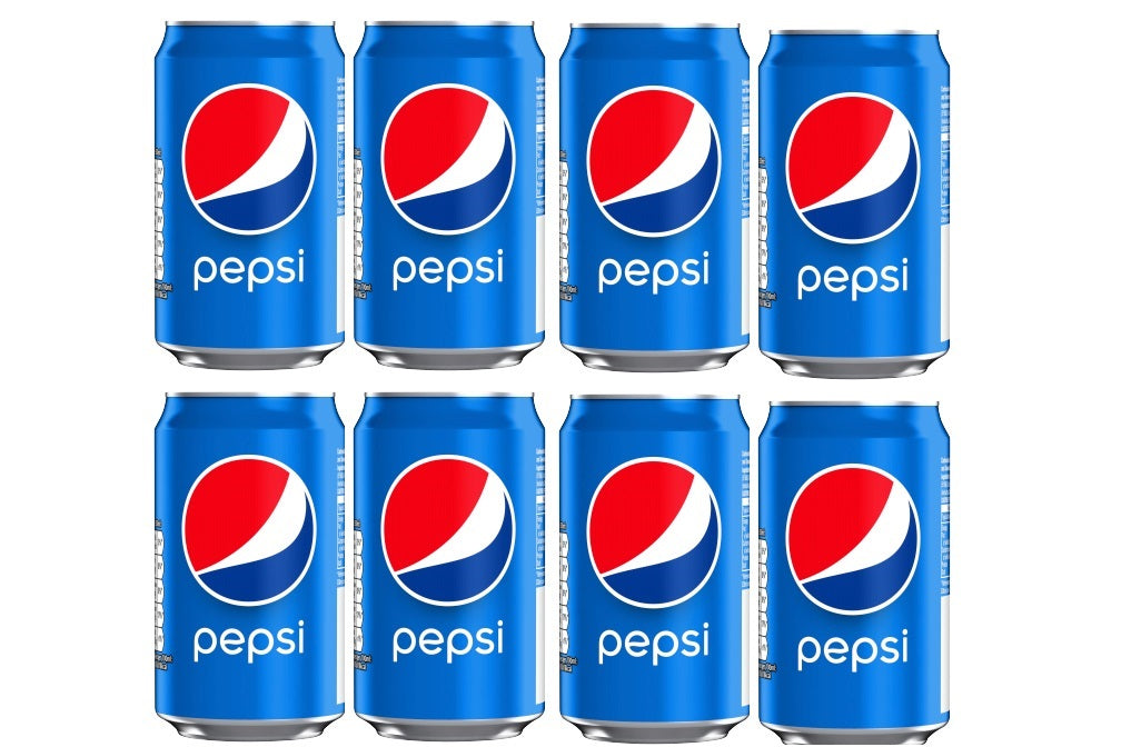8 x Pepsi Original Cans (New) - 330Ml