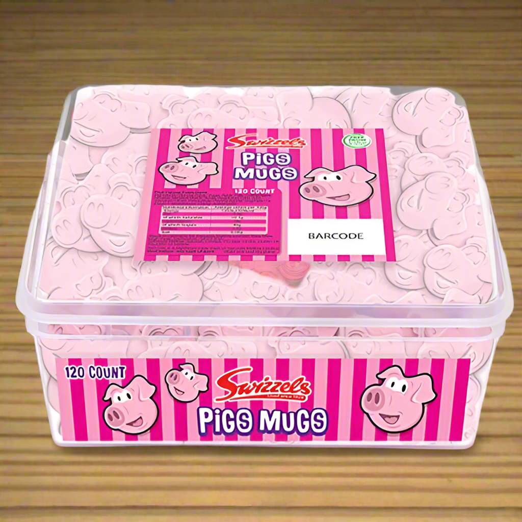 Swizzels 120 Pigs Mugs