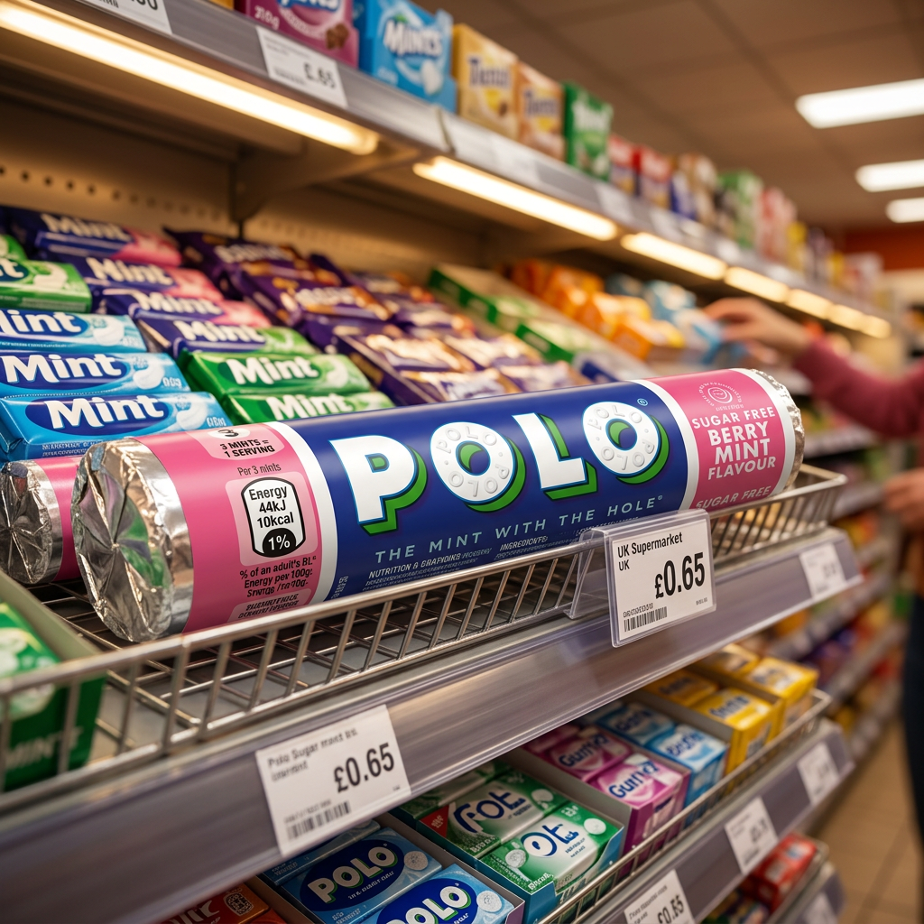 32 X Polo Berry Mint Sugar Free - 34Gm