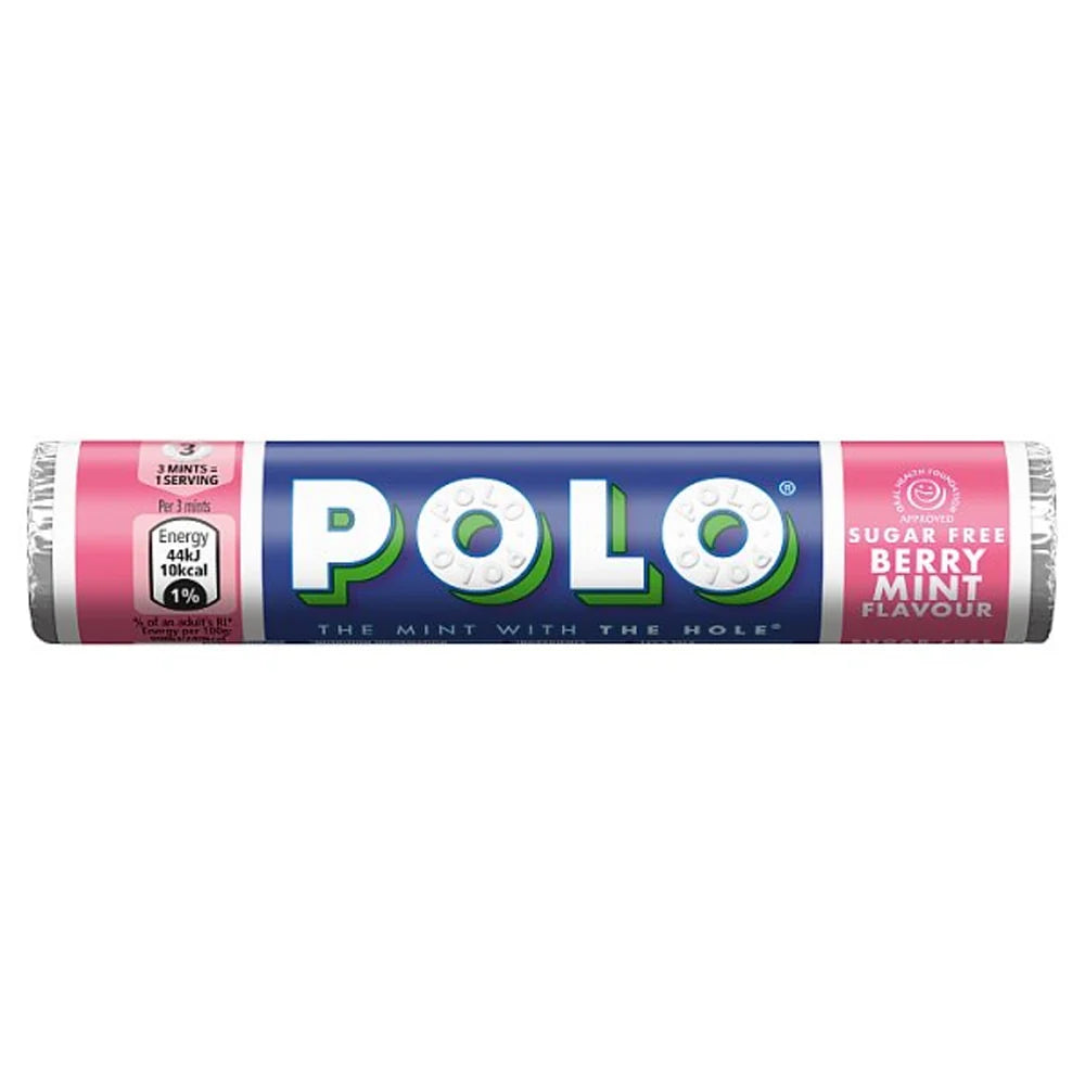 32 X Polo Berry Mint Sugar Free - 34Gm