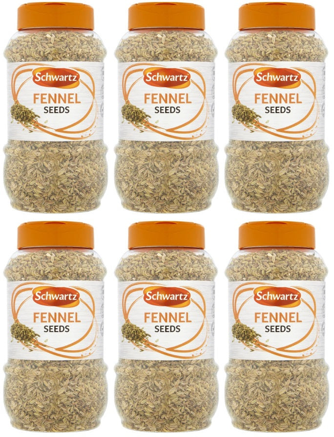 6 x Schwartz Fennel Seeds 330G