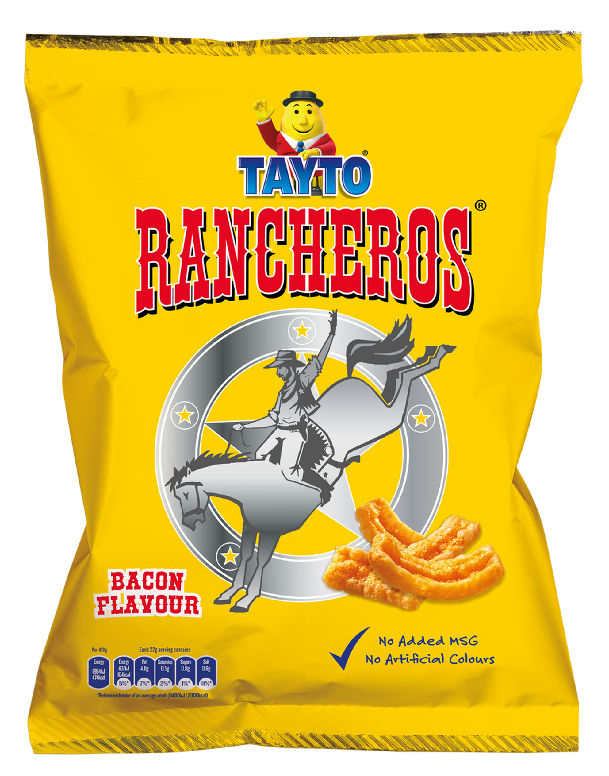 14 x Tayto Rancheros Bacon Flavour 6 X 20G