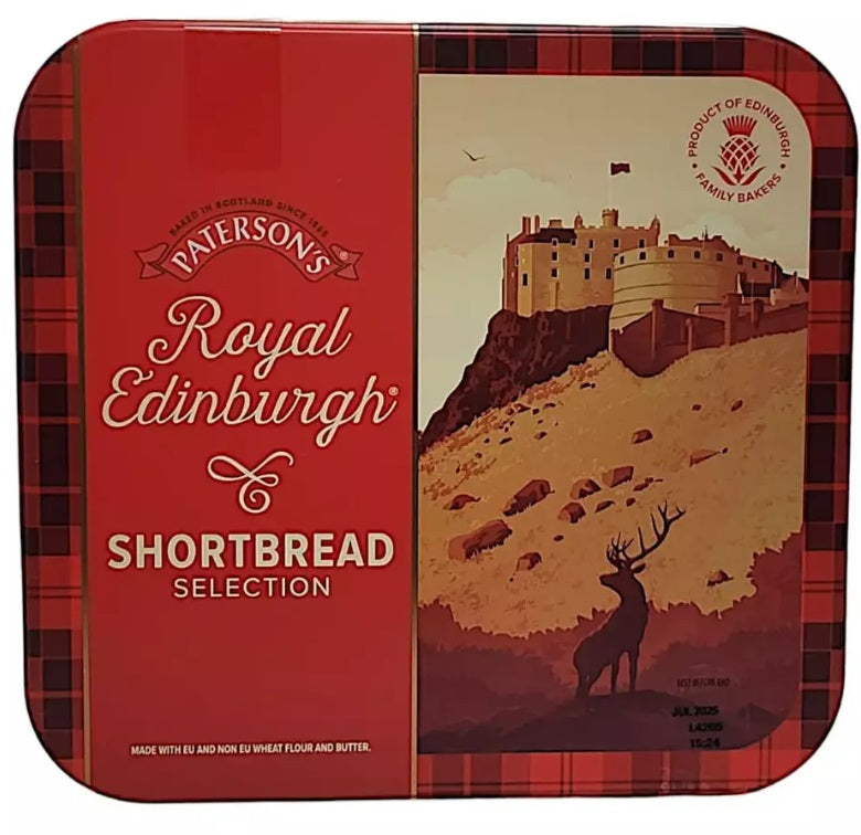 Paterson's Royal Edinburgh Shortbread Selection 500g