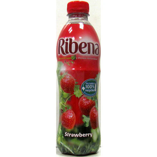 12 x Ribena Strawberry Juice Drink No Added Sugar 500Ml