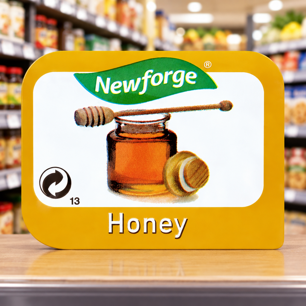 96 x Newforge Natural Honey 96 X 20Gm