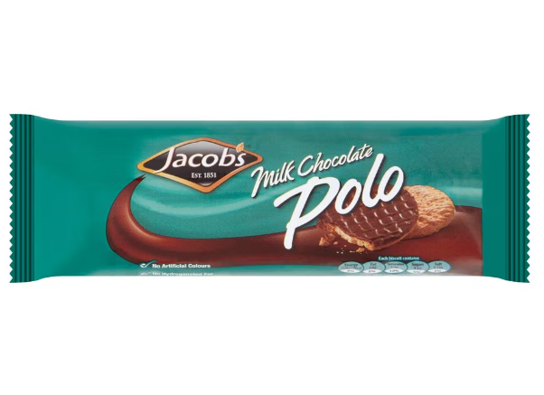 12 x Jacobs Milk Chocolate Polo 250G