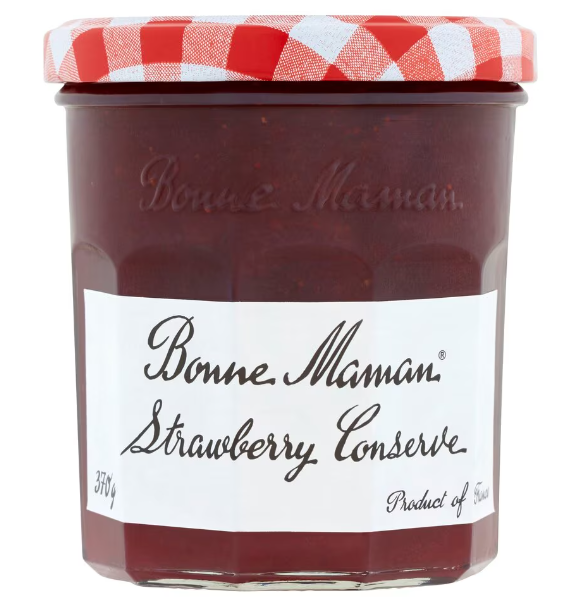 6 x Bonne Maman Strawberry Jam 370G