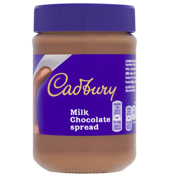 6 x Cadbury Milk Chocolate Spread 400G