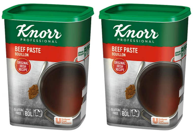 2 x Knorr Professional Beef Paste Bouillon 1.76Kg