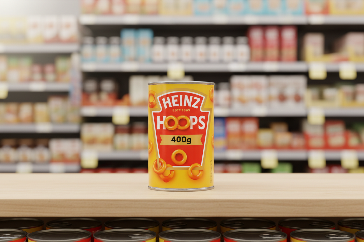 24 x Heinz Hoops 400G