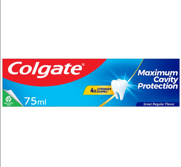 12 x Colgate Maximum Cavity Protection Toothpaste 75Ml