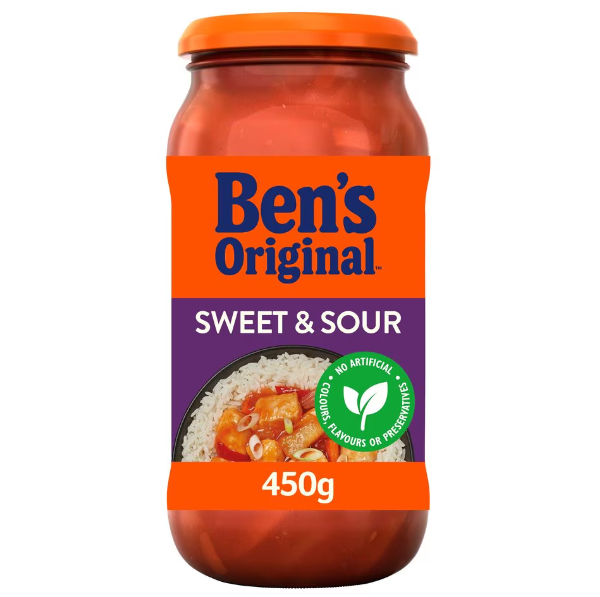 6 x Ben's Original Sweet And Sour Sauce 450G