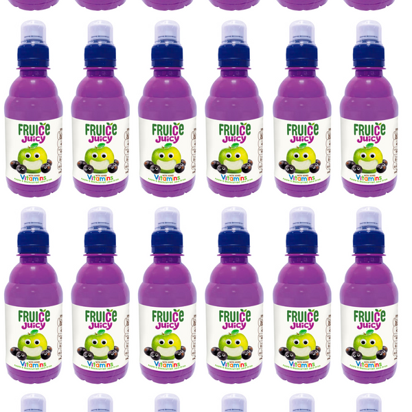 24 x Fruice Juicy Apple And Blackcurrant 250Ml