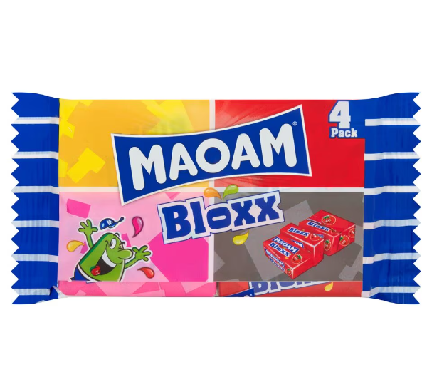 20 x Maoam Bloxx 4 X 22G (88G)