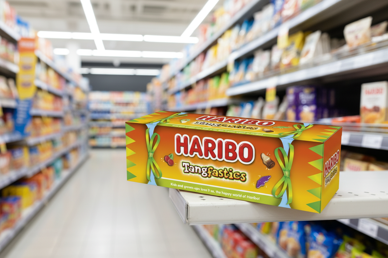 12 x Haribo Tangfastics Tube - 120GM