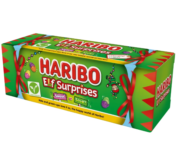 12 x Haribo Elf Surprises Tube - 120GM