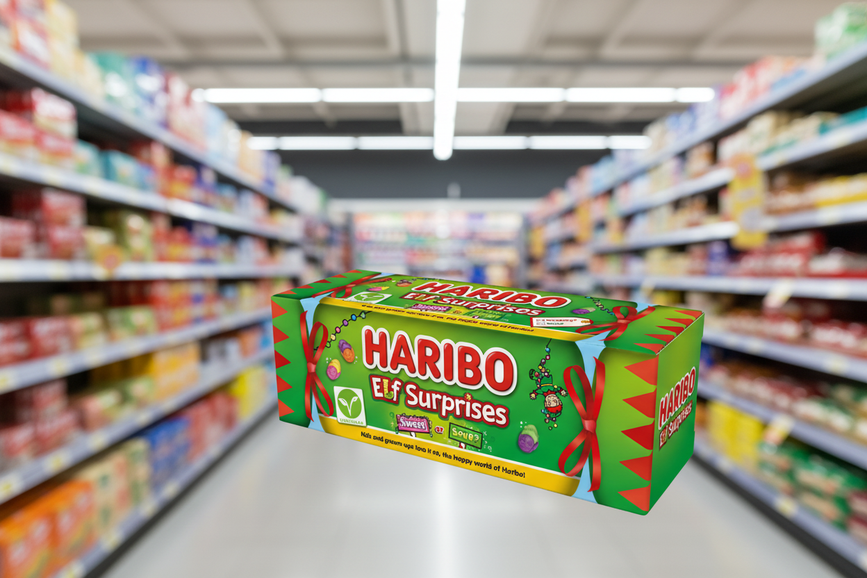 12 x Haribo Elf Surprises Tube - 120GM