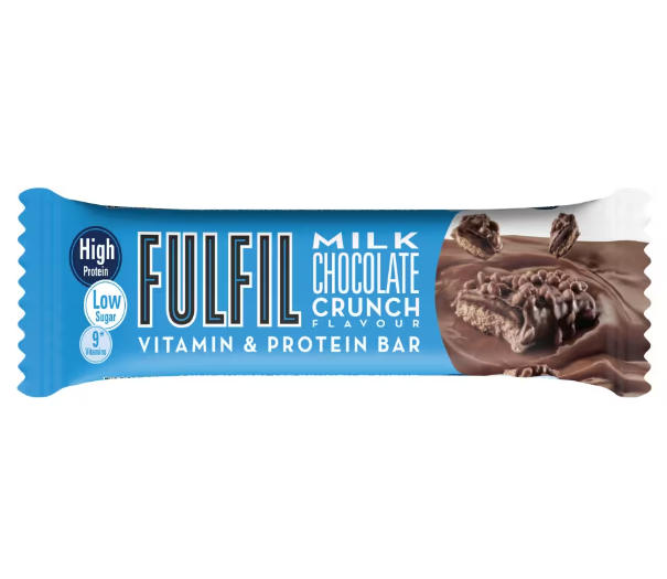 15 x Fulfil Milk Chocolate Crunch  - 55GM