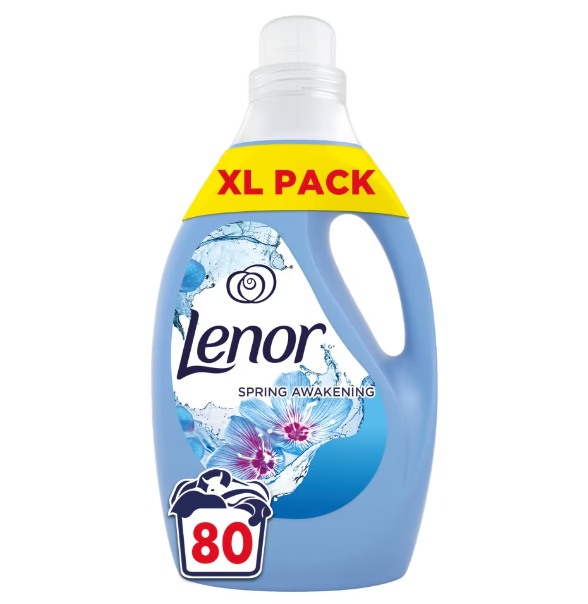 4 x Lenor Spring Awakening 80 Wash - 2.64 LITRE