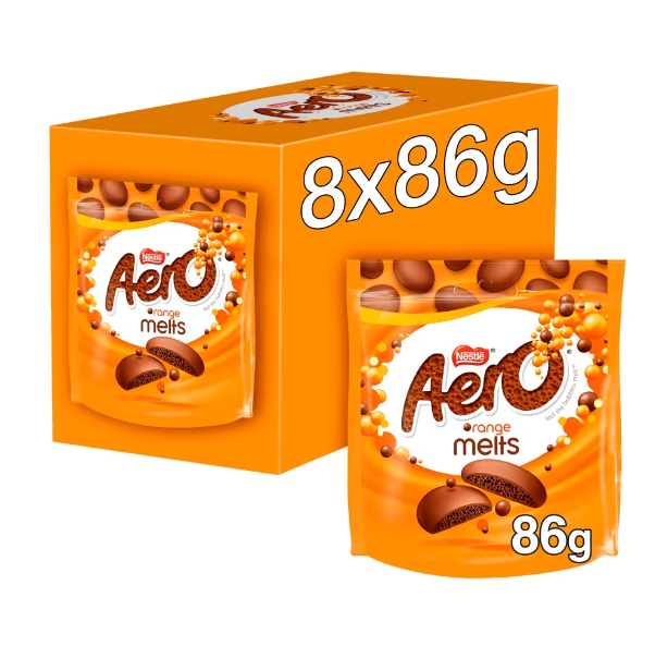 8 x Aero Melts Orange Pouch - 86GM