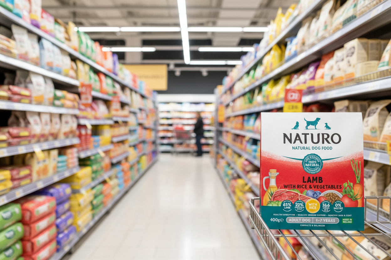 7 x Naturo Adult Dog Tray Lamb & Rice  - 400GM