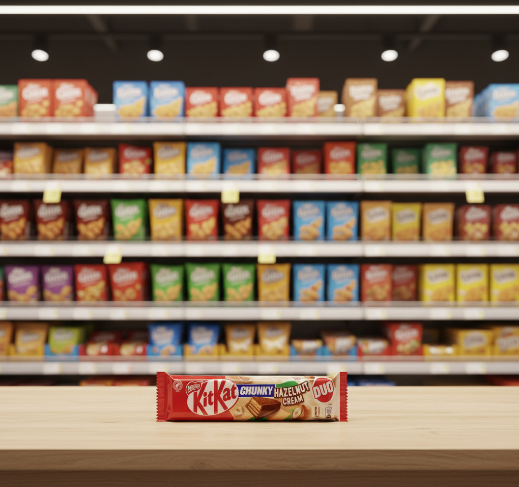 24 x Kitkat Chunky Duo Hazelnut Bar - 64GM