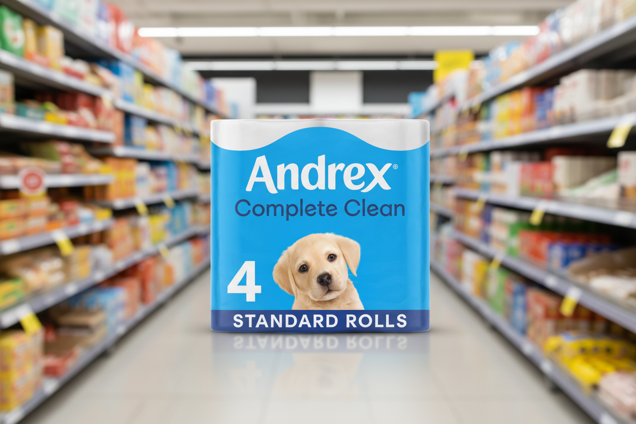 6 x Andrex Classic Clean Toilet Tissue 4 Rolls