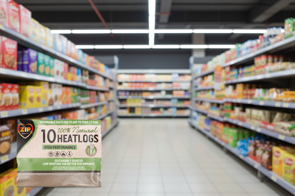 Zip 10 Heatlogs 10Pk