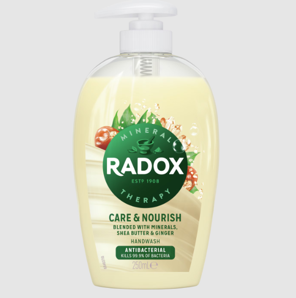 6 x Radox Handwash Care & Nourish  - 250ML