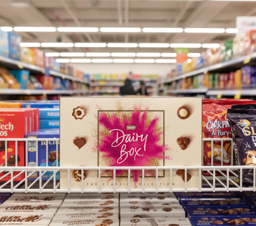 8 x Dairy Box Medium Carton - 322GM