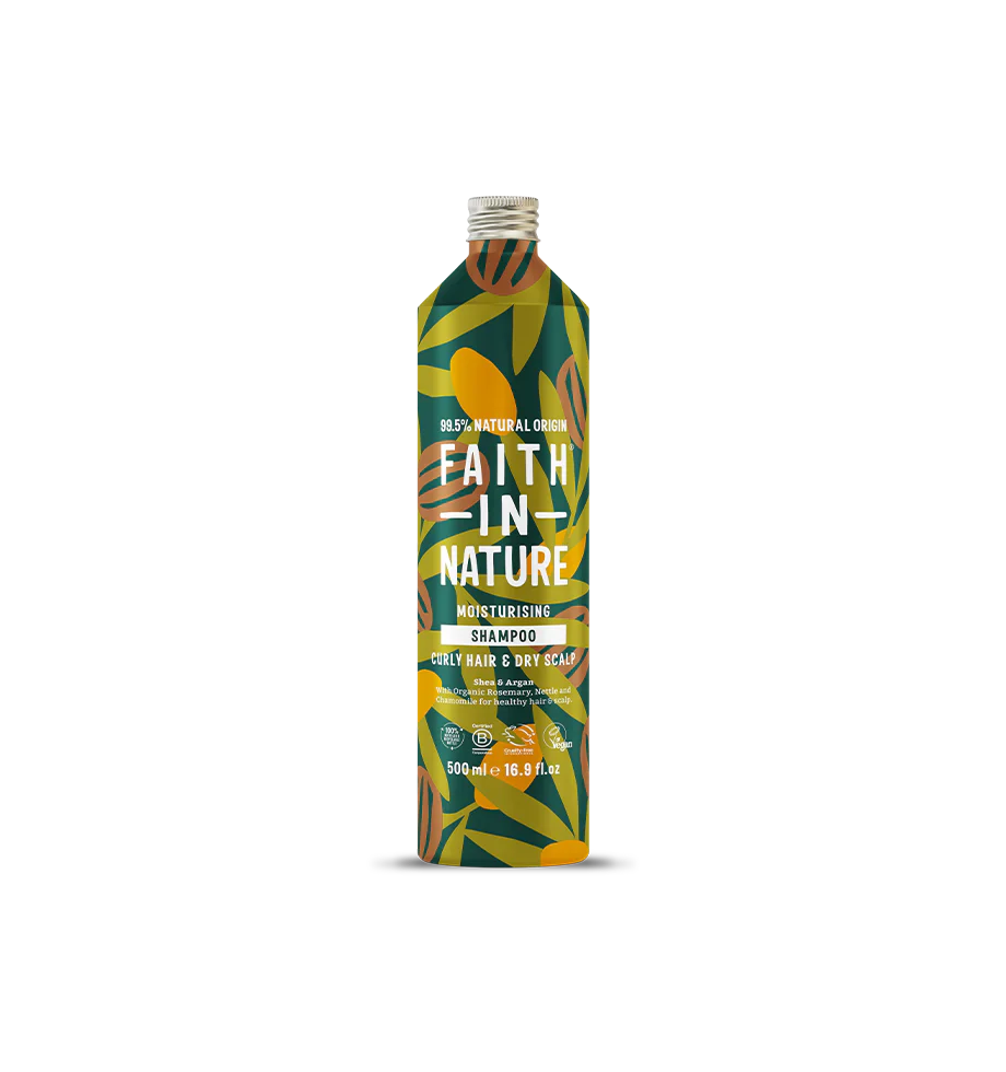 Faith In Nature Shea & Argan Shampoo(Alumin Bot) - 500ml
