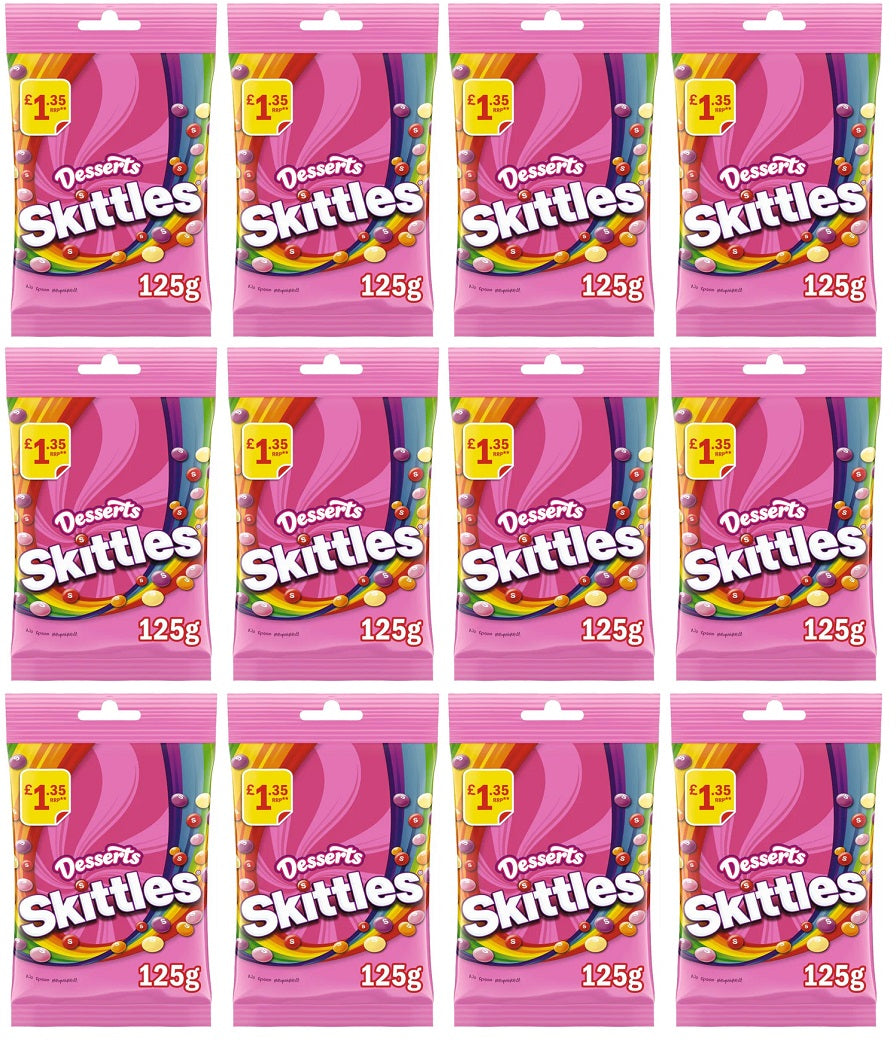 12 x Skittles Deserts - 125GM